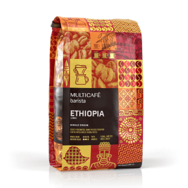 دانه ی قهوه ی تک خاستگاه اتیوپی باریستا بسته 250 گرمی